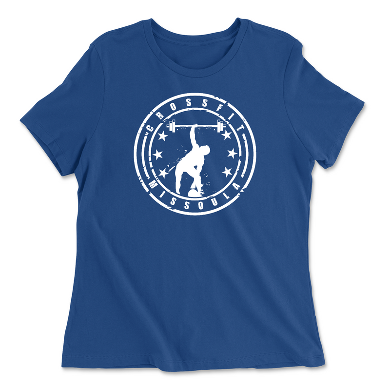 CrossFit Missoula Standard Womens - Relaxed Jersey T-Shirt