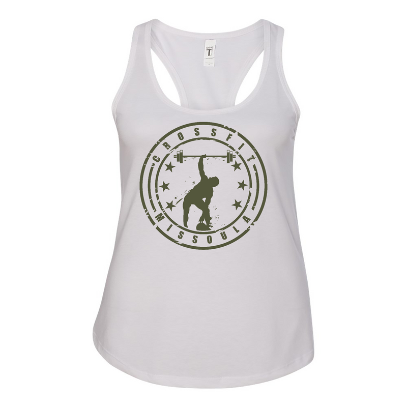 CrossFit Missoula Green Womens - Tank Top