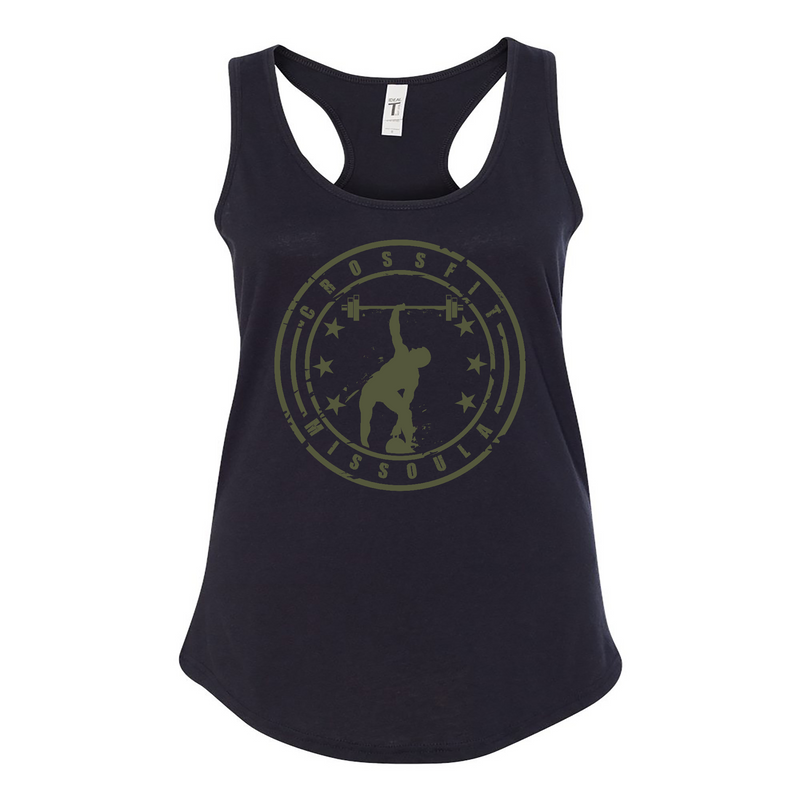 CrossFit Missoula Green Womens - Tank Top