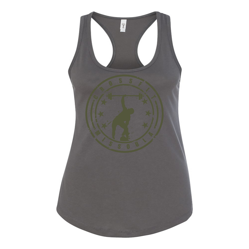 CrossFit Missoula Green Womens - Tank Top