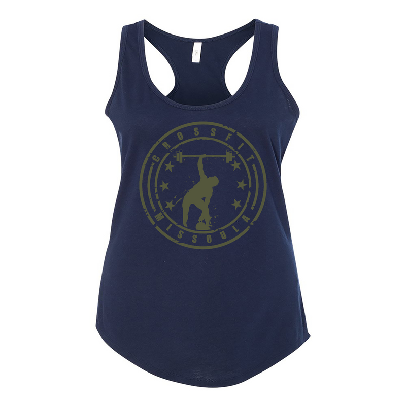 CrossFit Missoula Green Womens - Tank Top