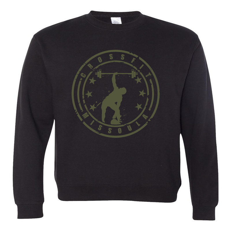 CrossFit Missoula Green Mens - Midweight Sweatshirt