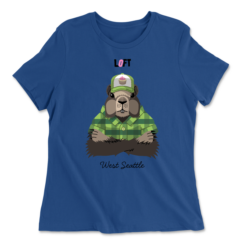 CrossFit Loft Marmot Womens - Relaxed Jersey T-Shirt