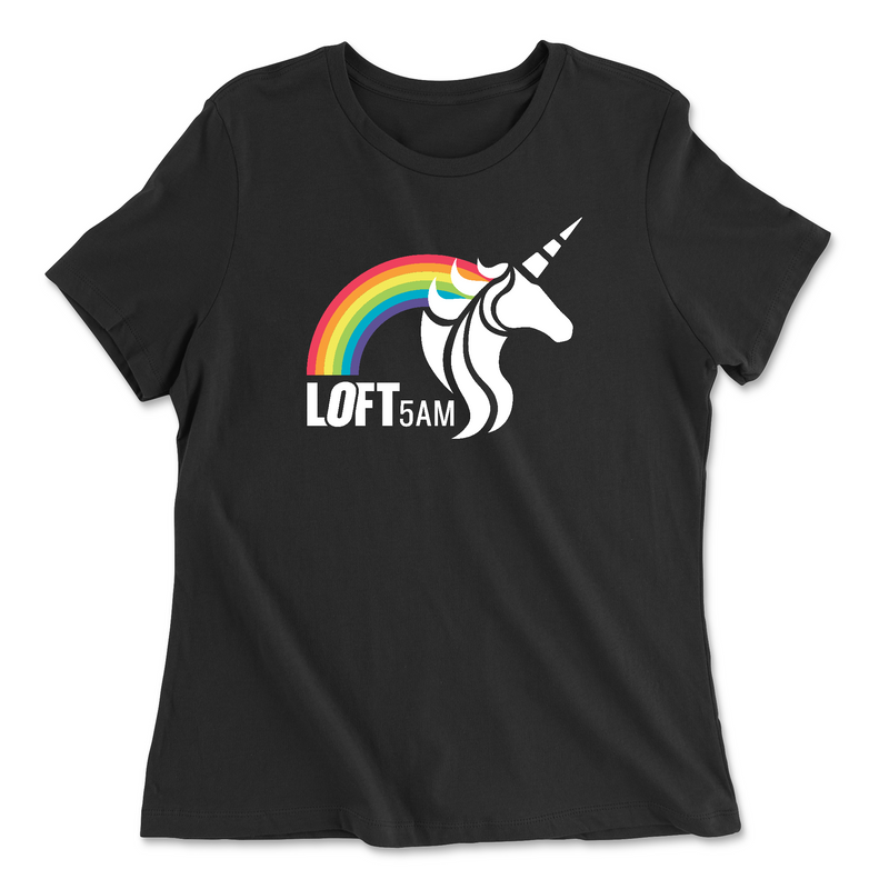 CrossFit Loft Unicorn 1 Womens - Relaxed Jersey T-Shirt