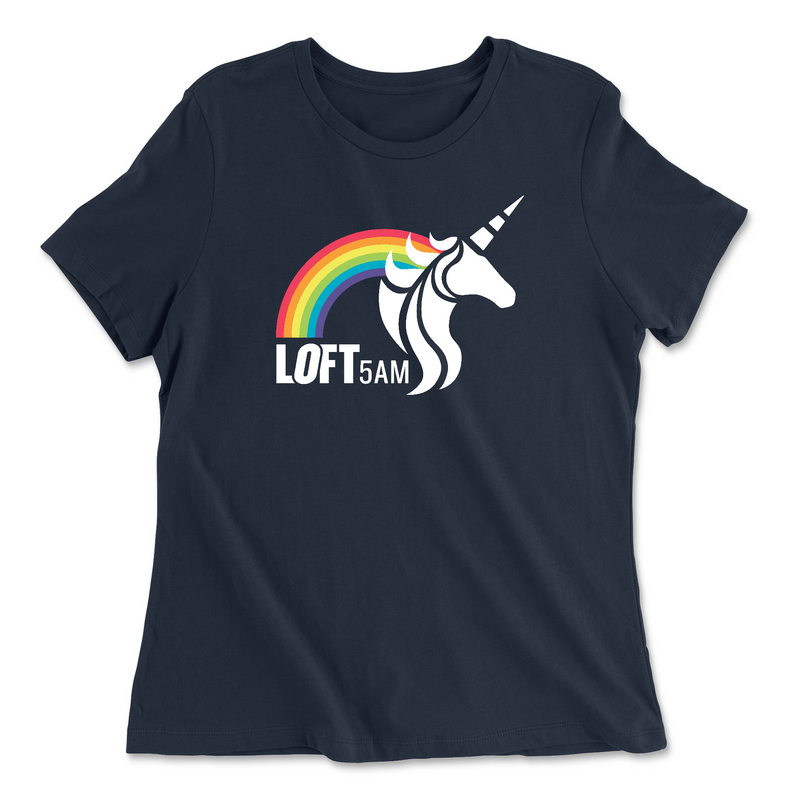 CrossFit Loft Unicorn 1 Womens - Relaxed Jersey T-Shirt