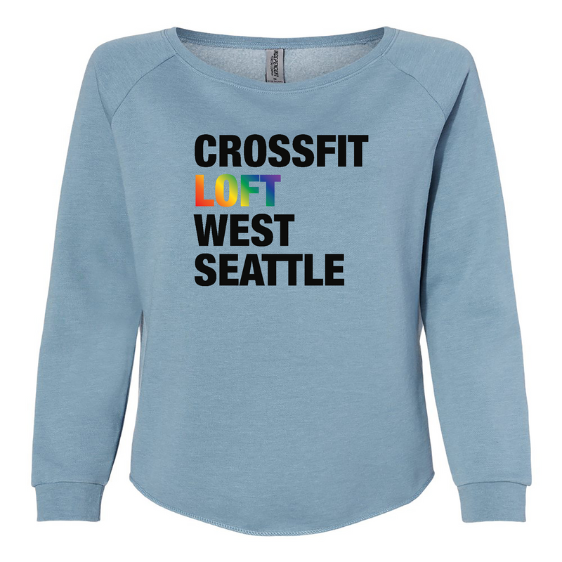 CrossFit Loft Rainbow Womens - CrewNeck