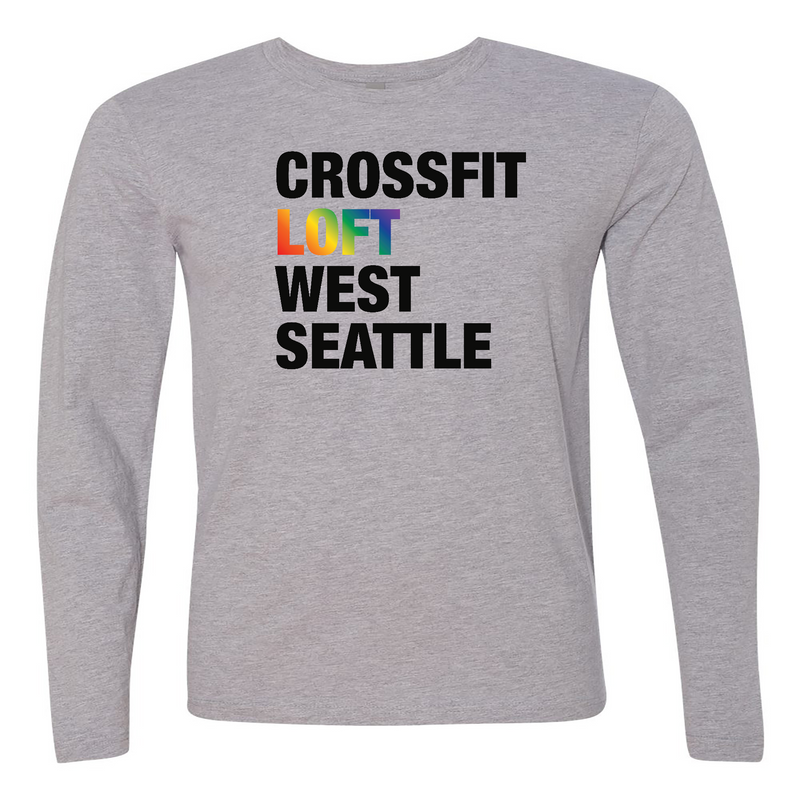 CrossFit Loft Rainbow Mens - Long Sleeve