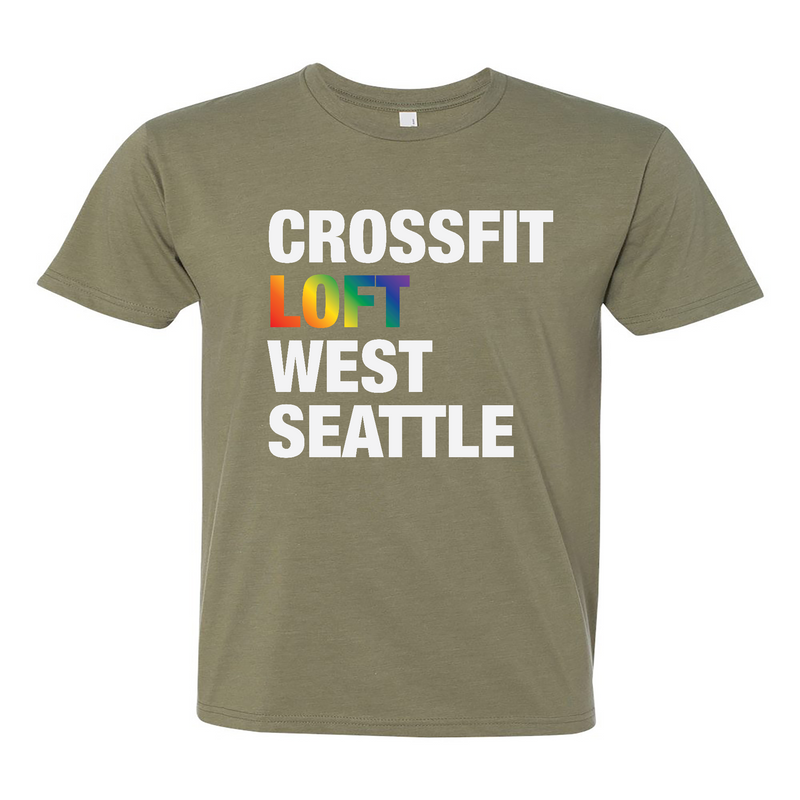 CrossFit Loft Rainbow Mens - T-Shirt