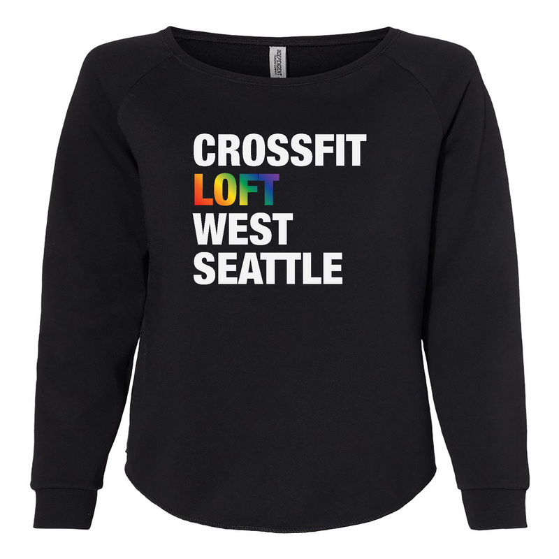 CrossFit Loft Rainbow Womens - CrewNeck
