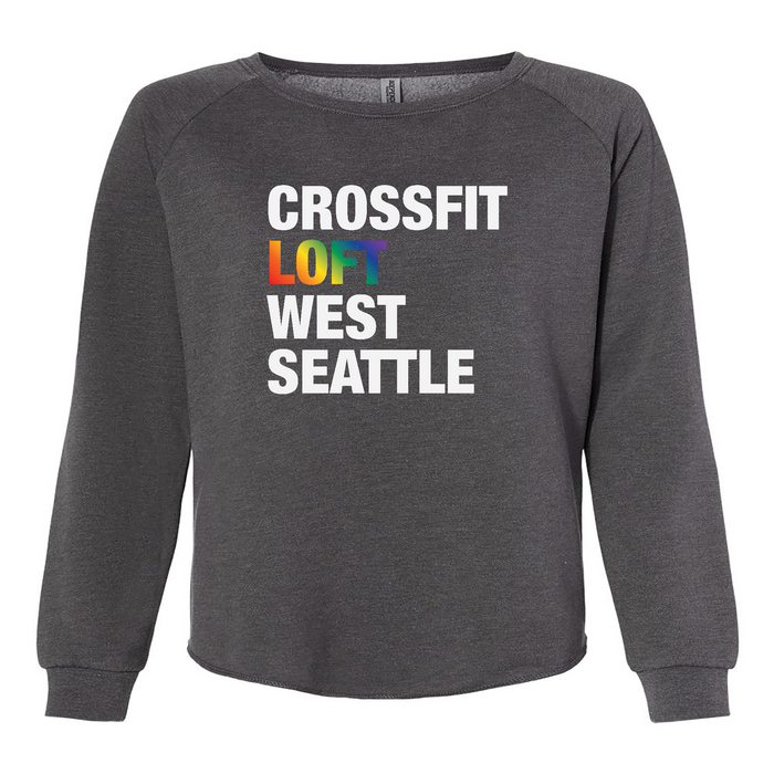 CrossFit Loft Rainbow Womens - CrewNeck