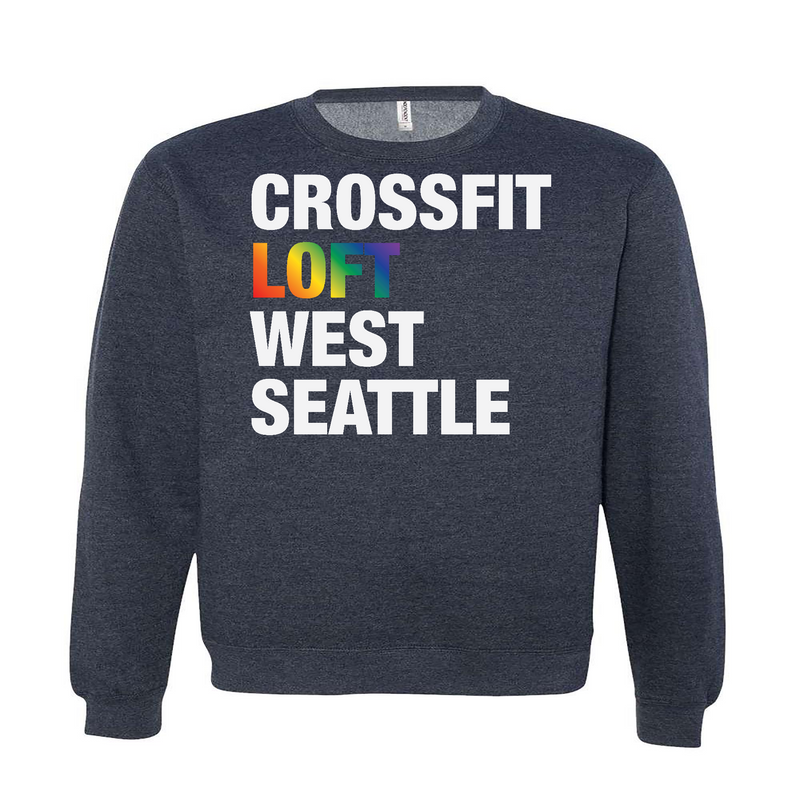 CrossFit Loft Rainbow Mens - Midweight Sweatshirt