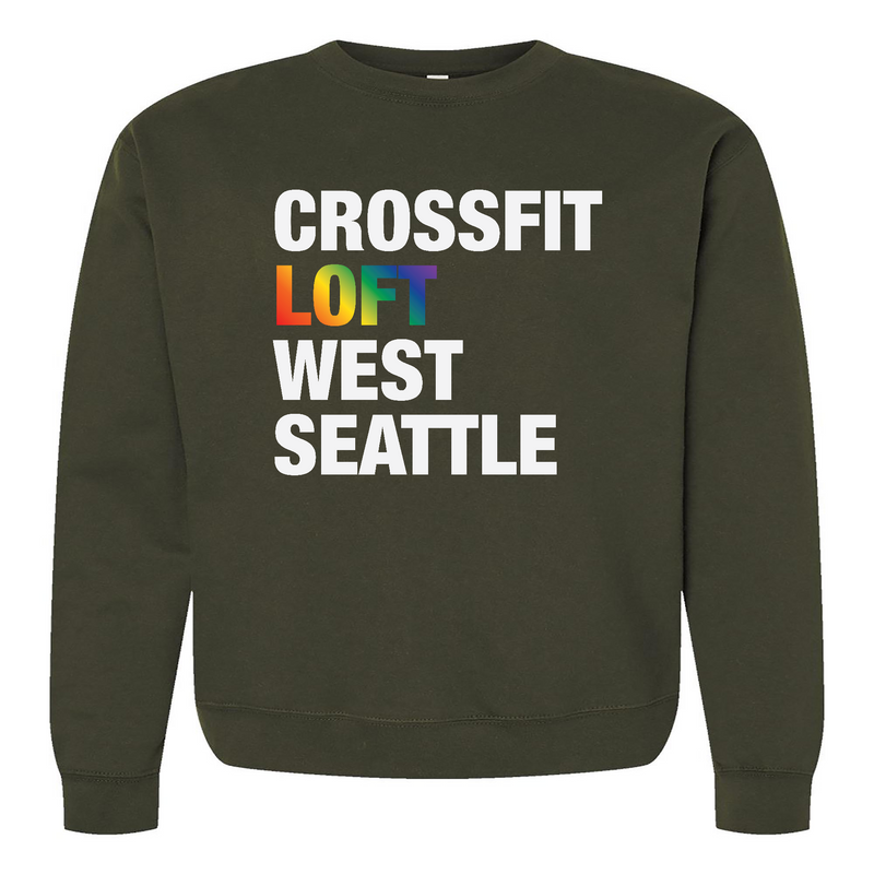 CrossFit Loft Rainbow Mens - Midweight Sweatshirt