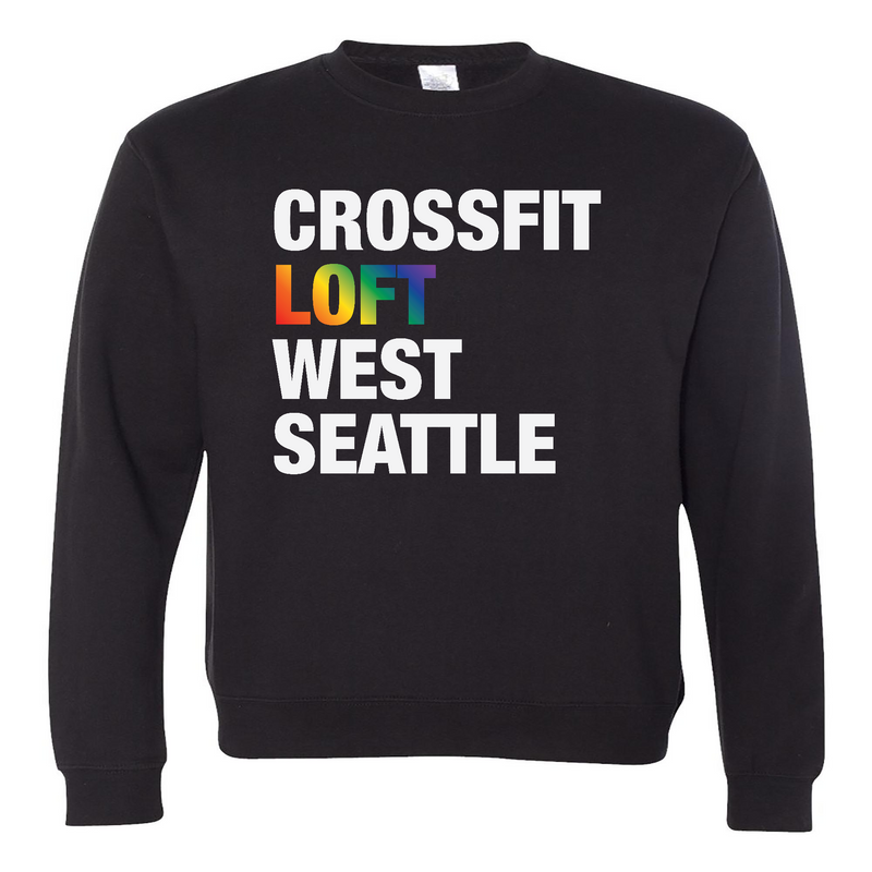 CrossFit Loft Rainbow Mens - Midweight Sweatshirt