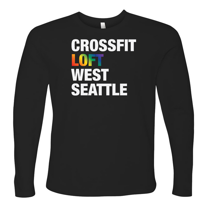 CrossFit Loft Rainbow Mens - Long Sleeve