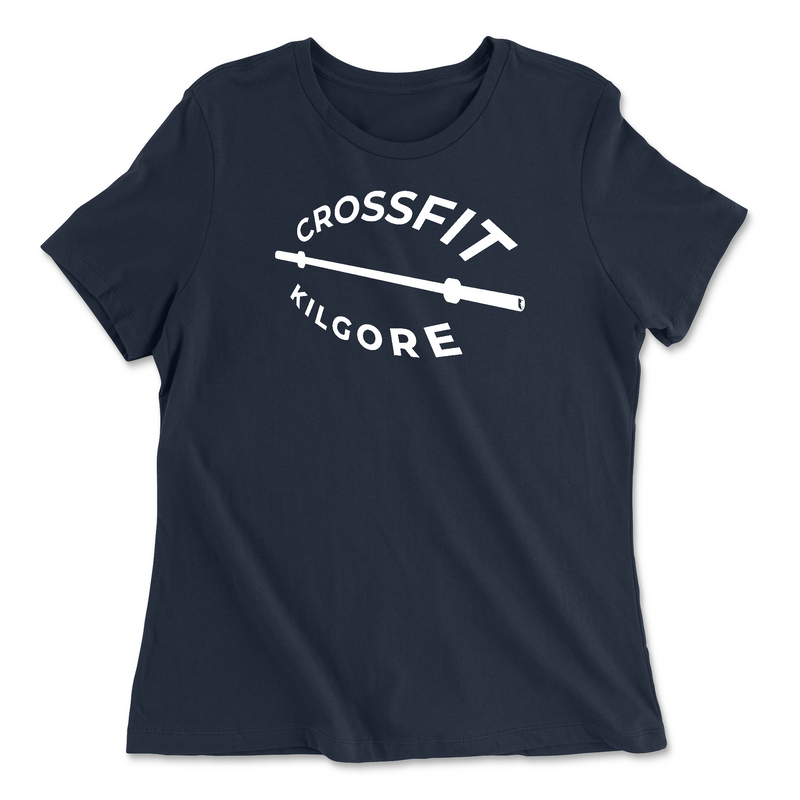 CrossFit Kilgore Barbell Womens - Relaxed Jersey T-Shirt