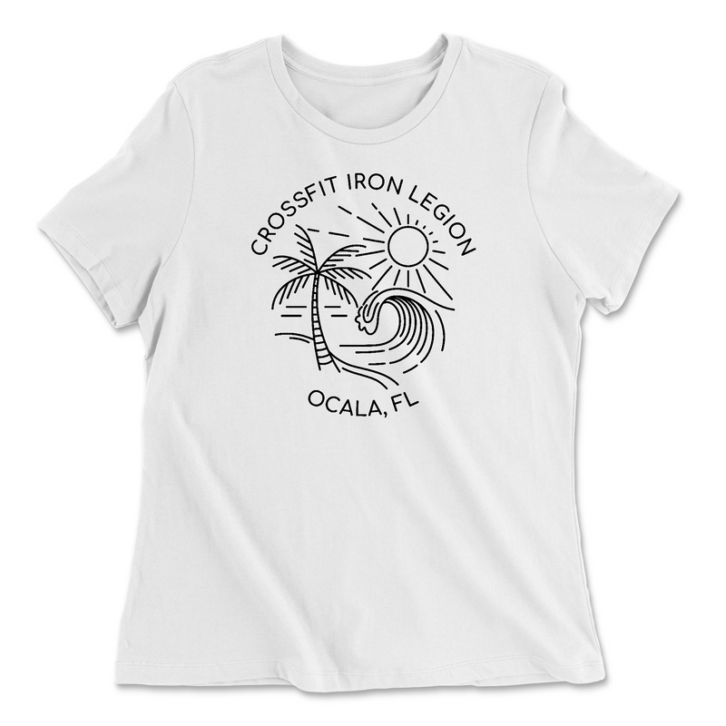 CrossFit Iron Legion V4 Womens - Relaxed Jersey T-Shirt
