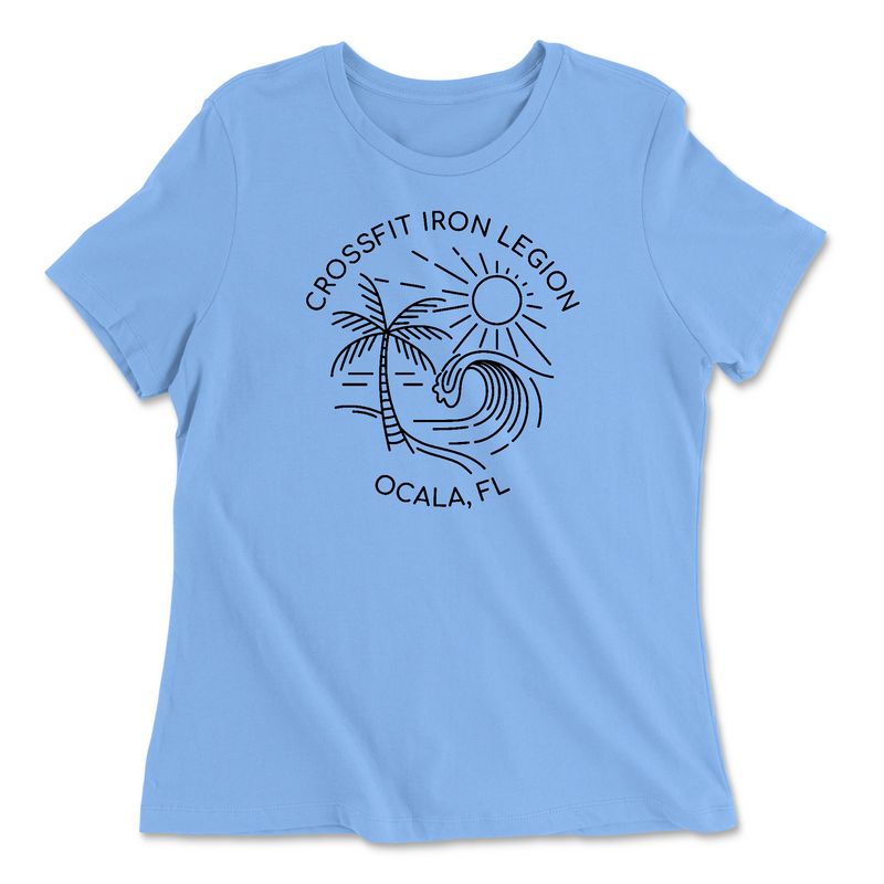 CrossFit Iron Legion V4 Womens - Relaxed Jersey T-Shirt