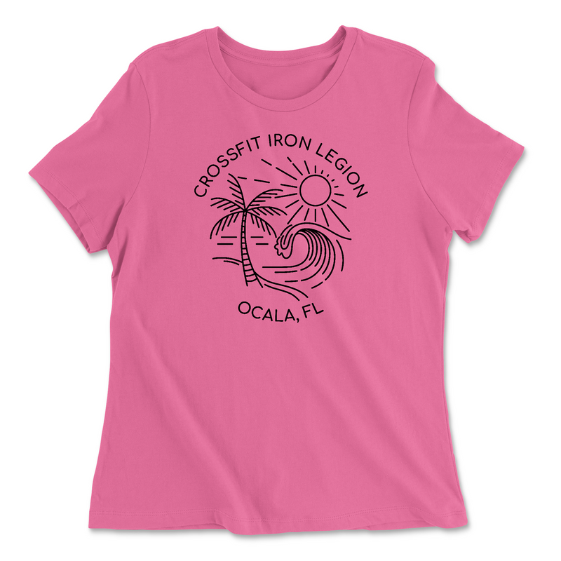 CrossFit Iron Legion V4 Womens - Relaxed Jersey T-Shirt