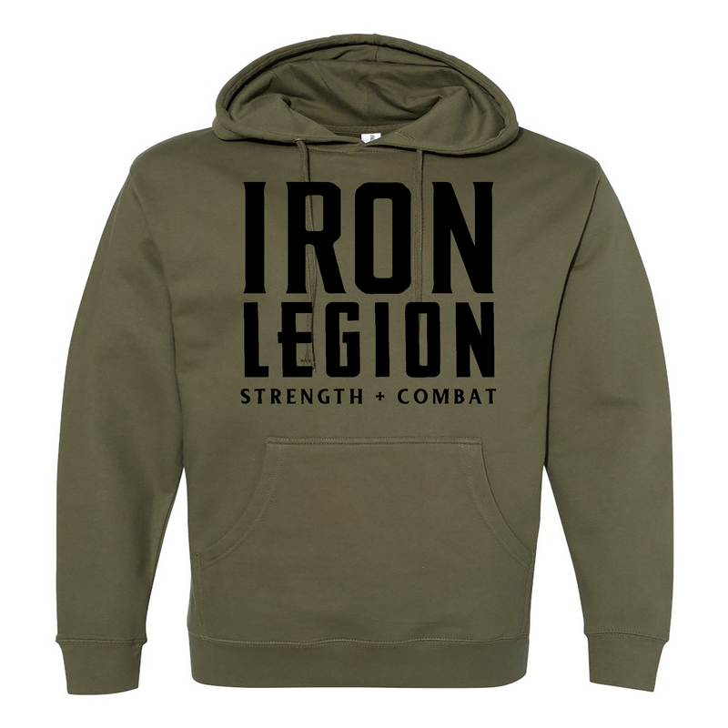 CrossFit Iron Legion Stacked Mens - Hoodie