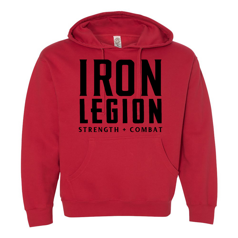 CrossFit Iron Legion Stacked Mens - Hoodie
