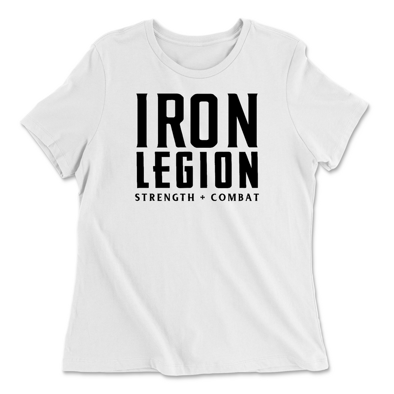 CrossFit Iron Legion Stacked Womens - Relaxed Jersey T-Shirt