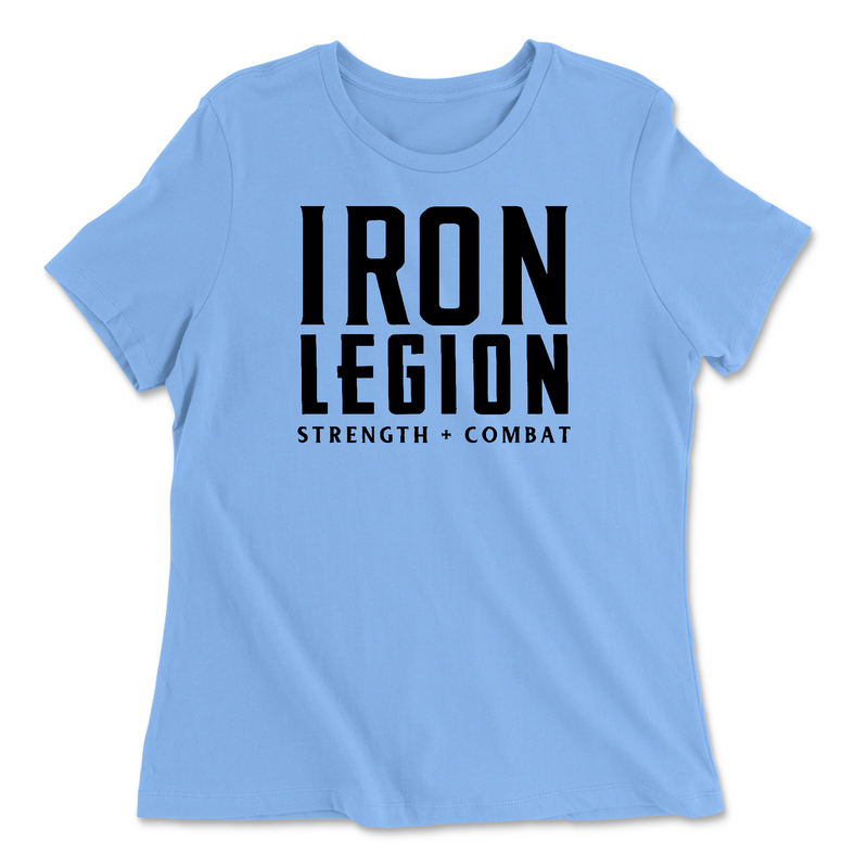CrossFit Iron Legion Stacked Womens - Relaxed Jersey T-Shirt
