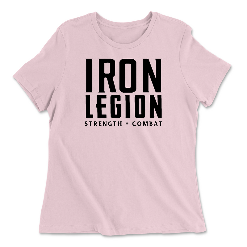 CrossFit Iron Legion Stacked Womens - Relaxed Jersey T-Shirt