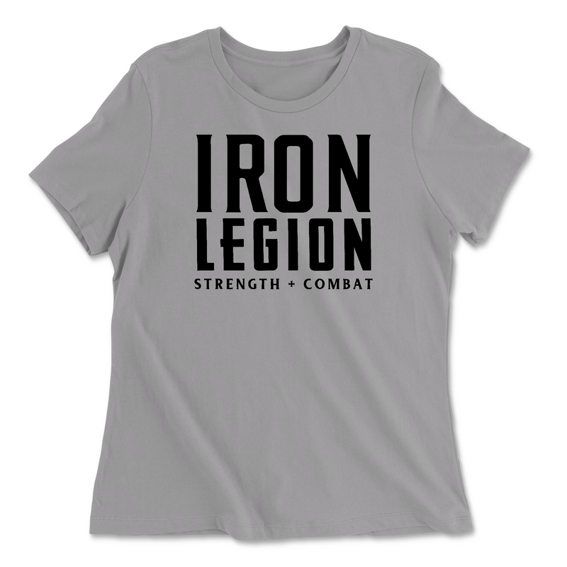 CrossFit Iron Legion Stacked Womens - Relaxed Jersey T-Shirt