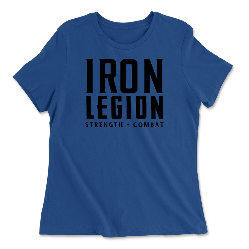 CrossFit Iron Legion Stacked Womens - Relaxed Jersey T-Shirt