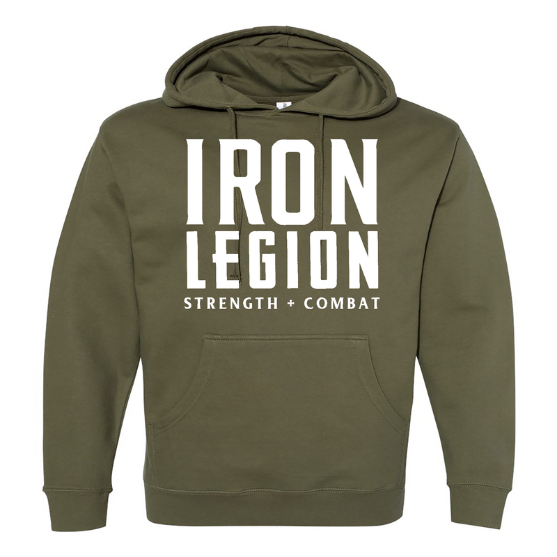 CrossFit Iron Legion Stacked Mens - Hoodie