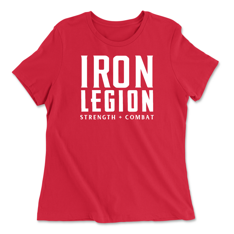CrossFit Iron Legion Stacked Womens - Relaxed Jersey T-Shirt