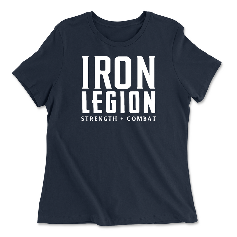 CrossFit Iron Legion Stacked Womens - Relaxed Jersey T-Shirt