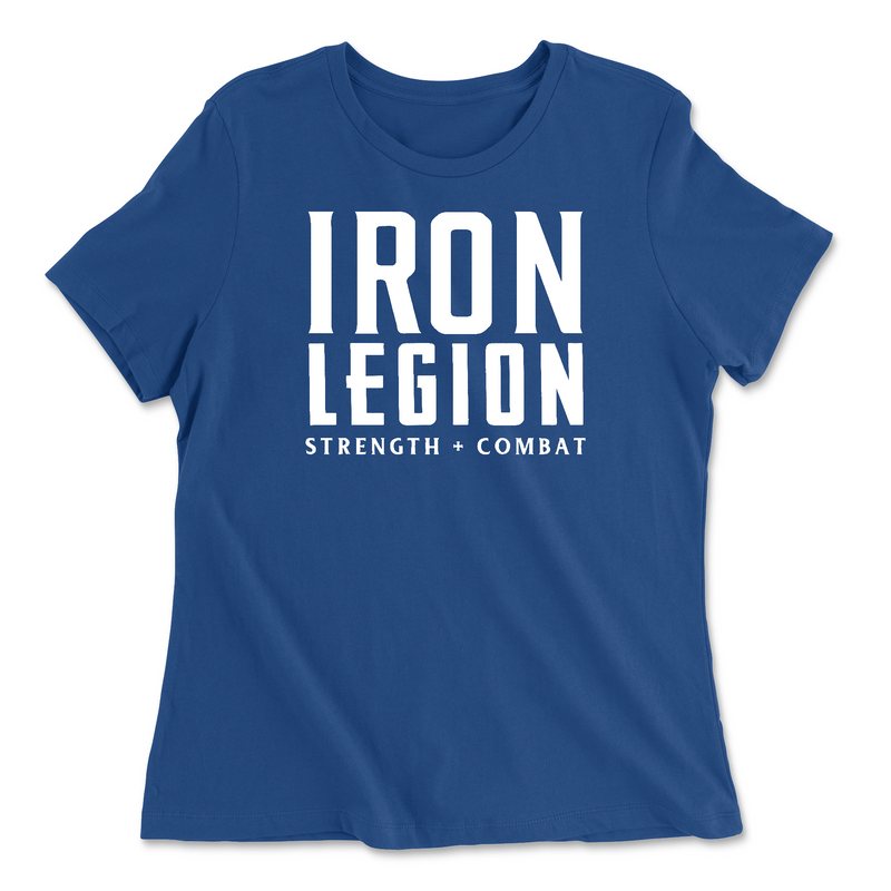 CrossFit Iron Legion Stacked Womens - Relaxed Jersey T-Shirt