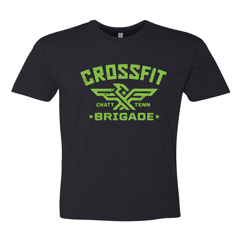 CrossFit Brigade Peridot Green Mens - T-Shirt