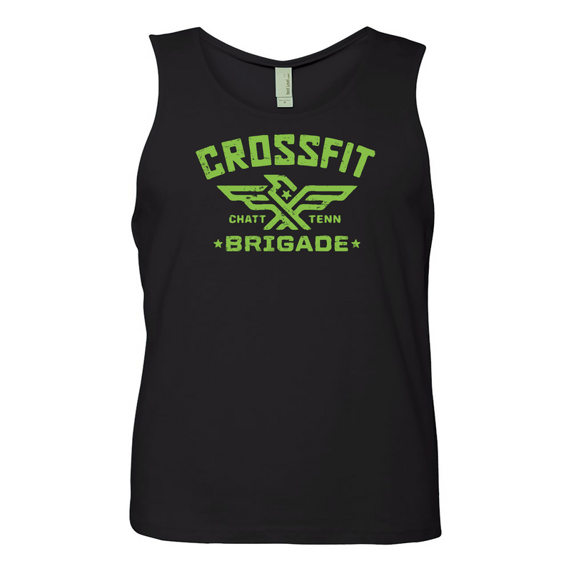 CrossFit Brigade Peridot Green Mens - Tank Top