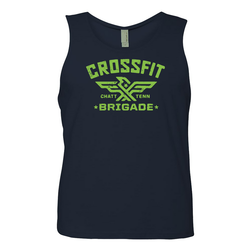CrossFit Brigade Peridot Green Mens - Tank Top