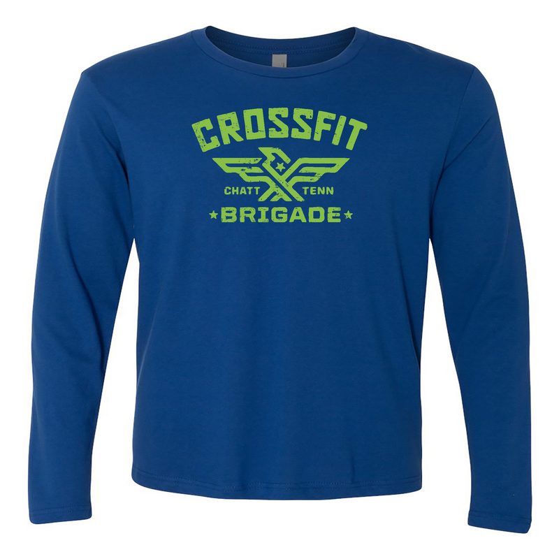 CrossFit Brigade Peridot Green Mens - Long Sleeve