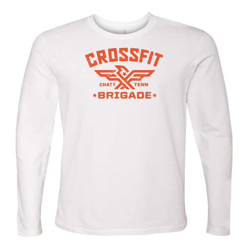 CrossFit Brigade Orange Mens - Long Sleeve