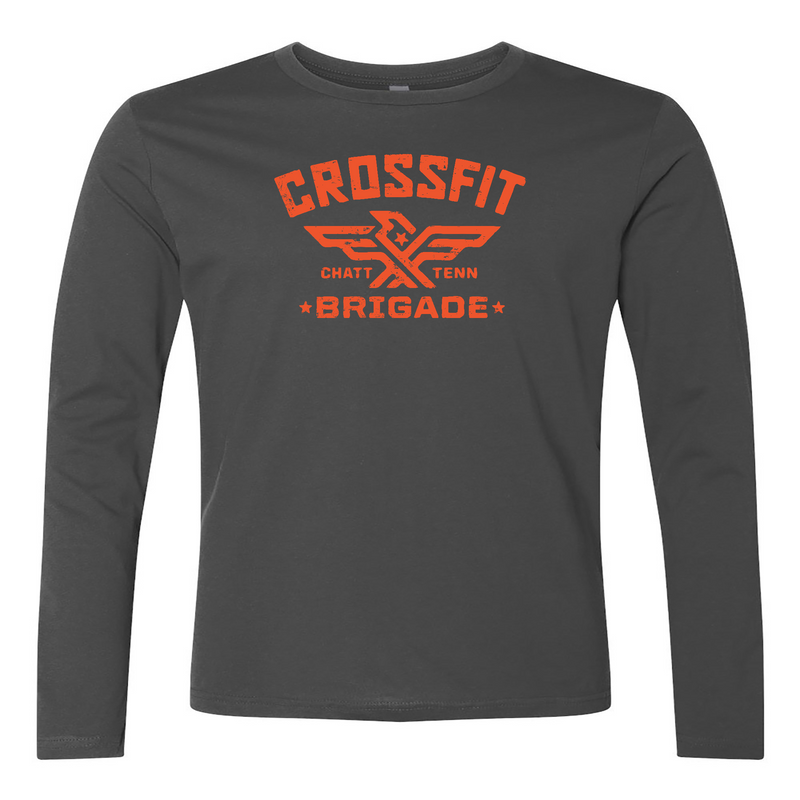 CrossFit Brigade Orange Mens - Long Sleeve