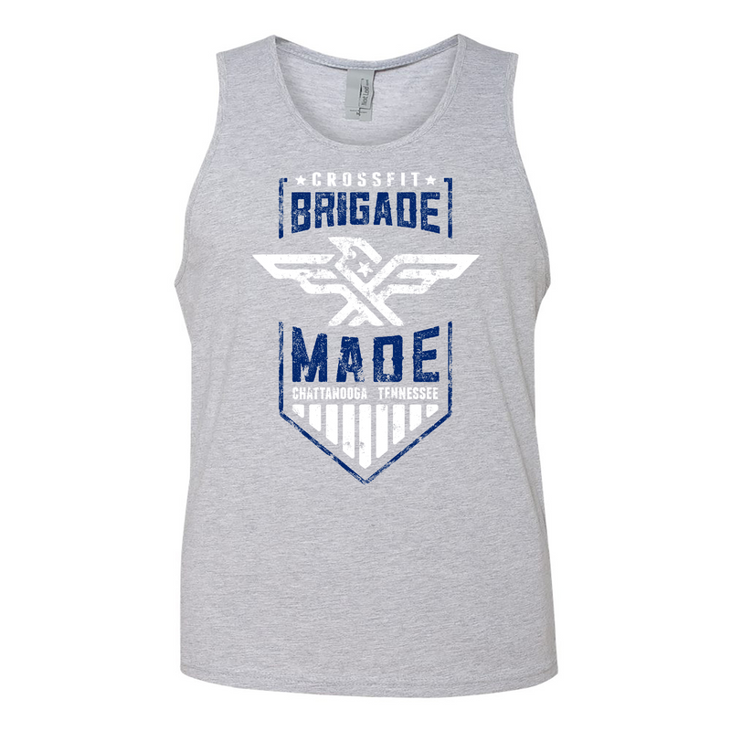 CrossFit Brigade Bridage Made Blue Mens - Tank Top