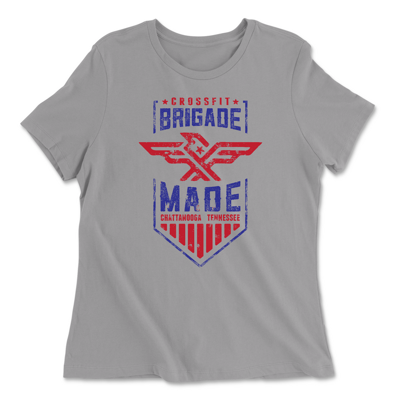 CrossFit Brigade Bridage Made Womens - Relaxed Jersey T-Shirt