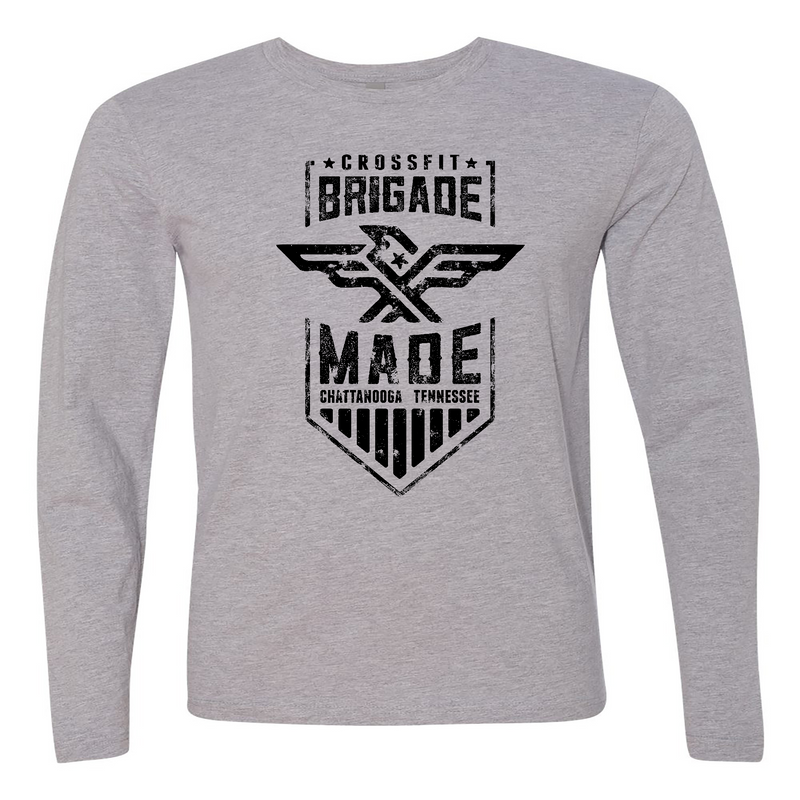 CrossFit Brigade Bridage Made One Color Mens - Long Sleeve