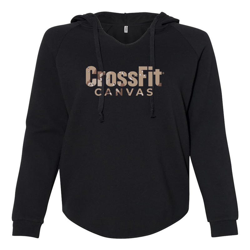 CrossFit Canvas Camo 1 Womens - Hoodie