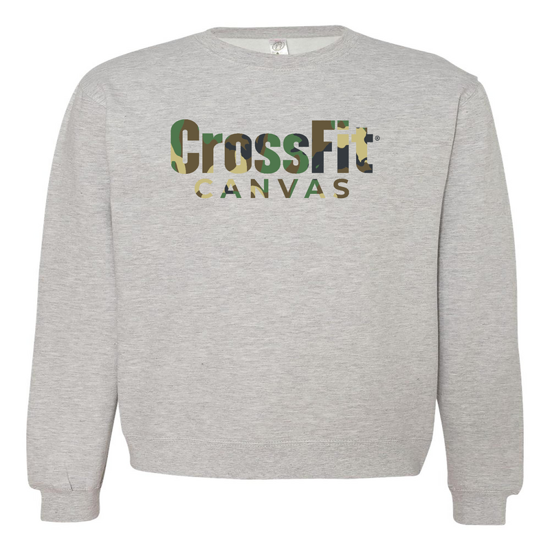 CrossFit Canvas Camo 2 Mens - Midweight Sweatshirt