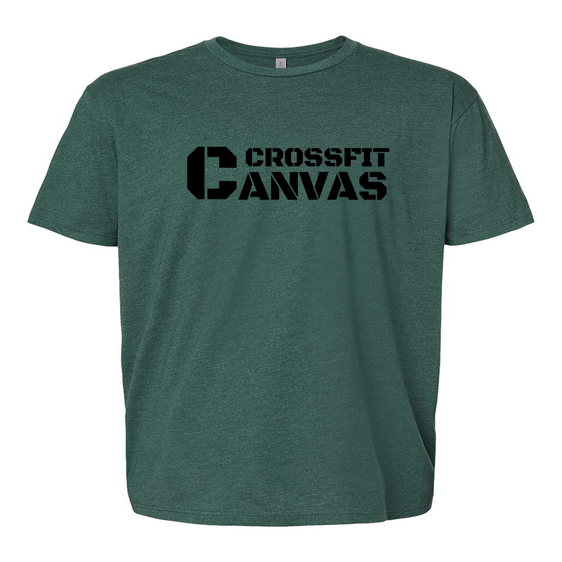 CrossFit Canvas Flag Mens - T-Shirt