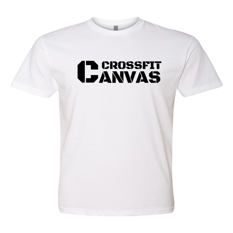 CrossFit Canvas Flag Mens - T-Shirt