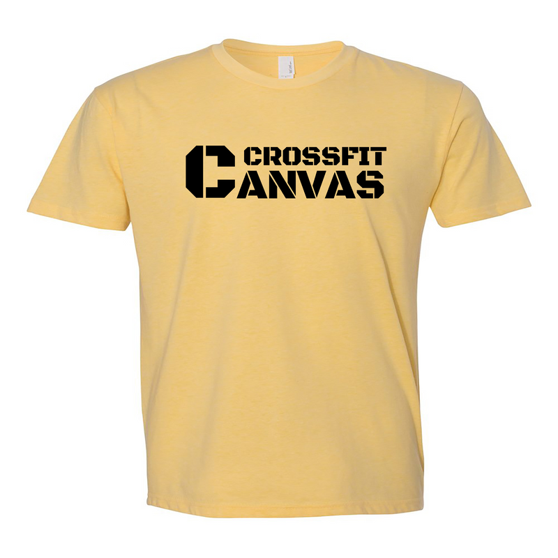 CrossFit Canvas Flag Mens - T-Shirt