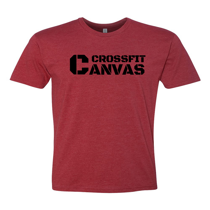 CrossFit Canvas Flag Mens - T-Shirt