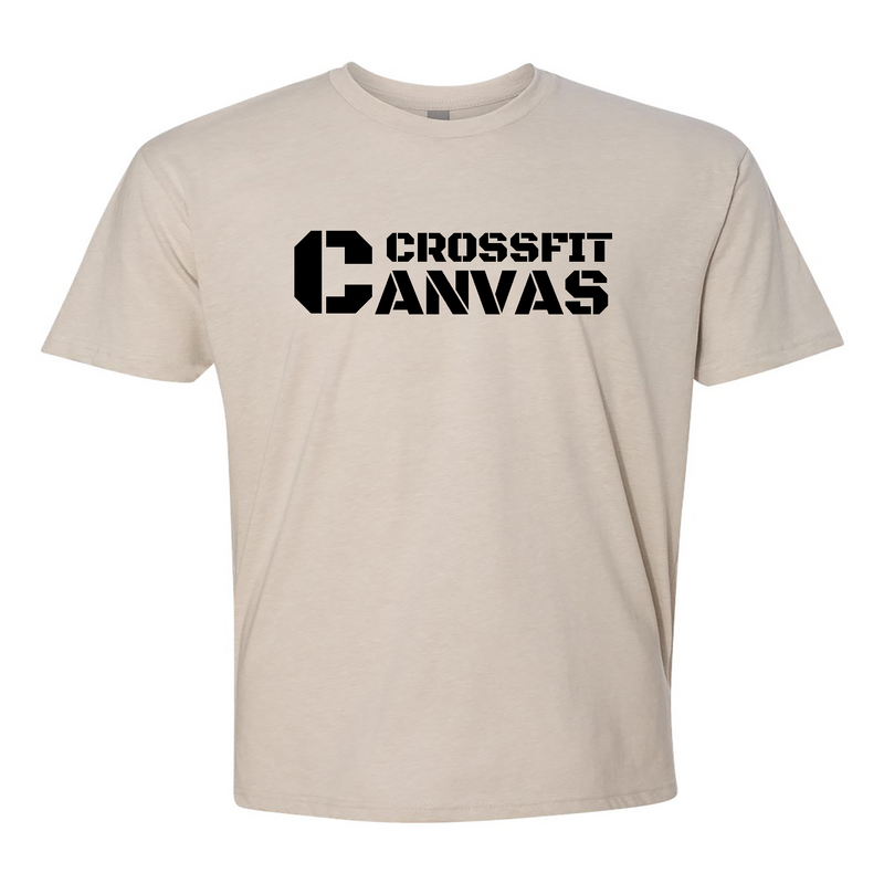 CrossFit Canvas Flag Mens - T-Shirt