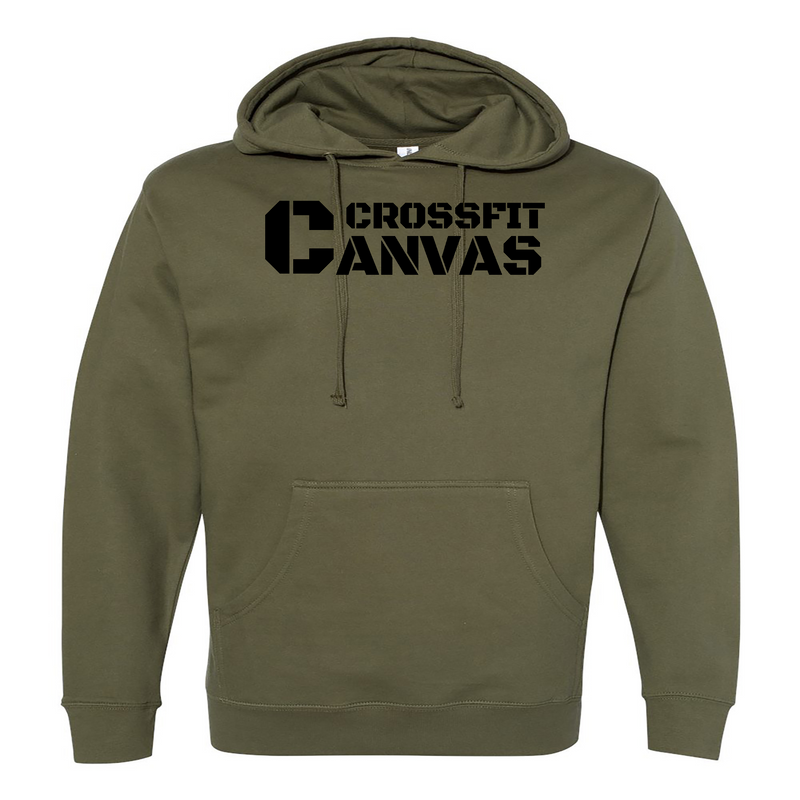 CrossFit Canvas Flag Mens - Hoodie